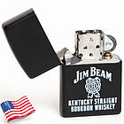 Бензинова запальничка Zippo 28072 JIM BEAM (Джим Бім)., фото 4