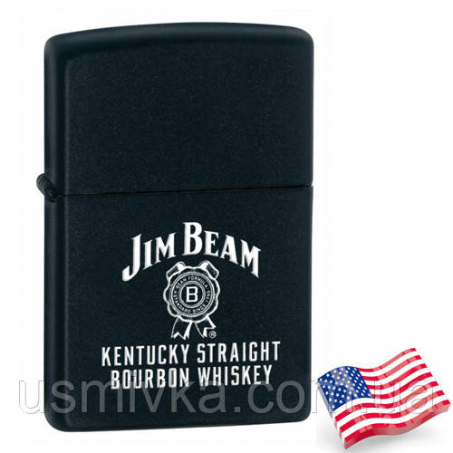 Бензинова запальничка Zippo 28072 JIM BEAM (Джим Бім).