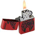 Запальничка Zippo 200.136 RED MATE SPIRITUAL FLAME червона 200136, фото 4