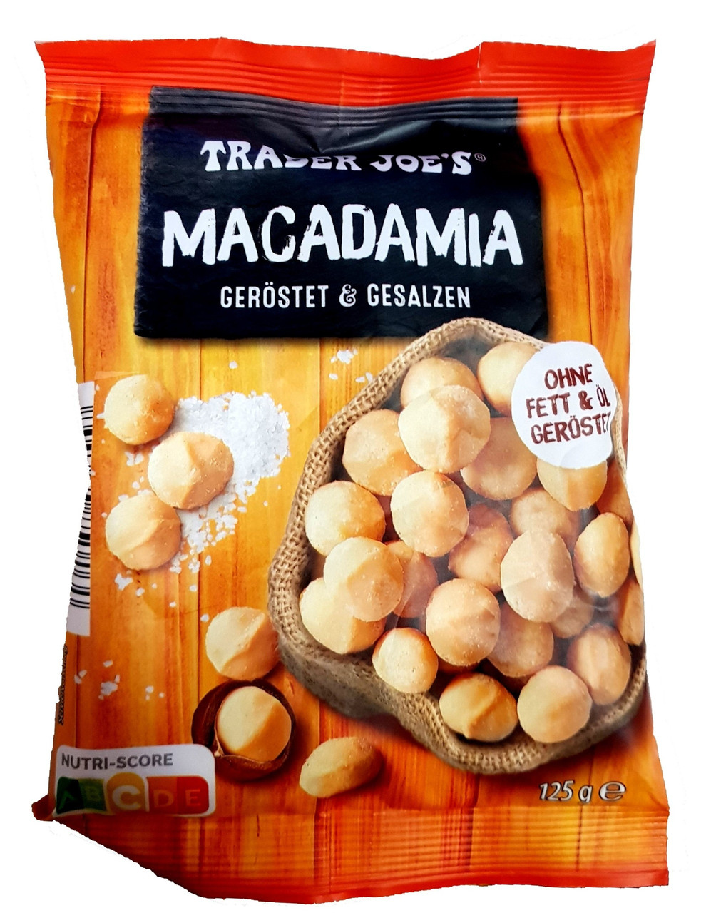 Горіхи макадамія Trader Joe's Macadamia Nuts 125г