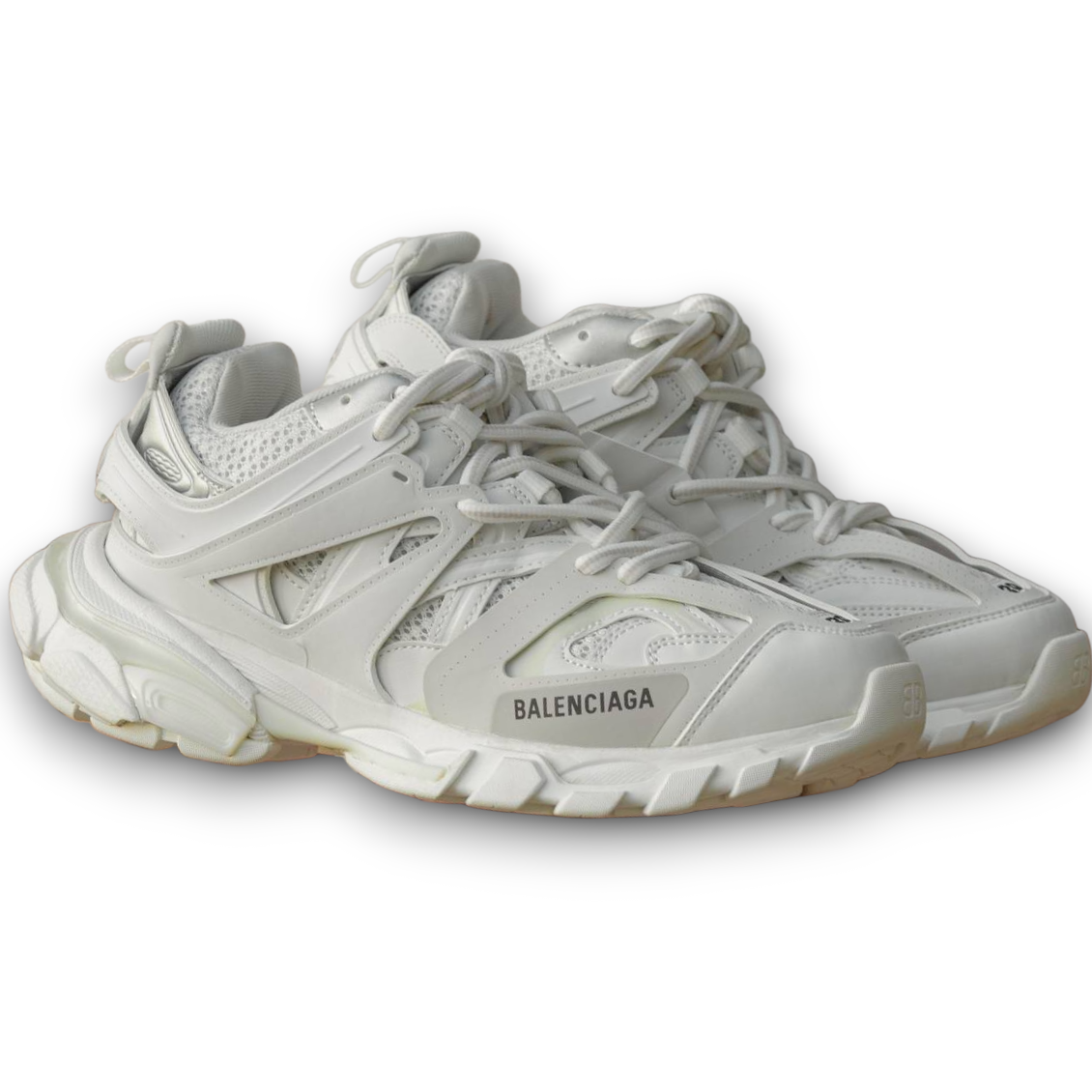 Жіночі / чоловічі кросівки Баленсіага — Balenciaga Track White 43