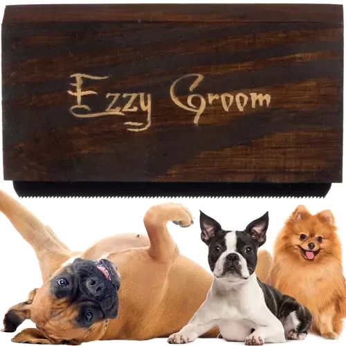 Щітка гребінець для собак м'якого та жорсткого волосся EzzyGroom
