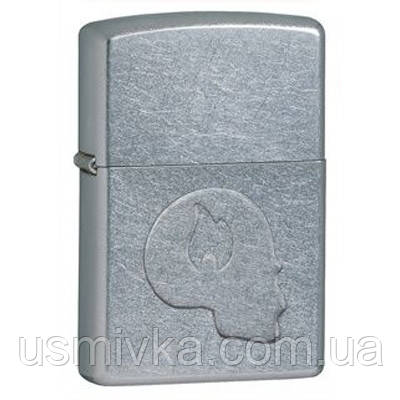 Запальничка Zippo 24362 SKULL & FLAME