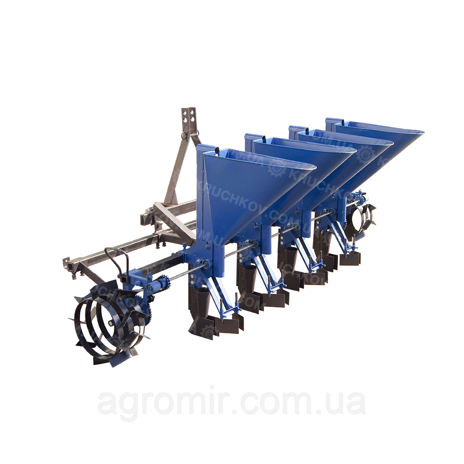 Часникосаджалка 4-рядна (збільшені ложки D=34 MM) (ЧС14)