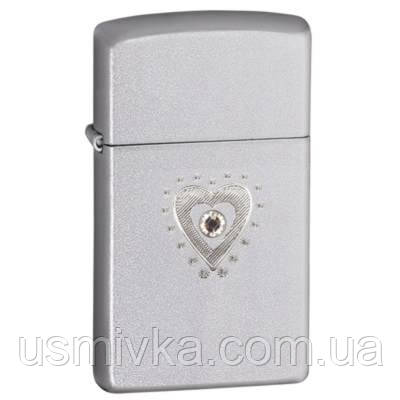 Запальничка Zippo 28328 Heart Bling Swarovski