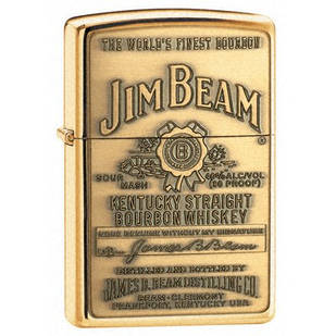 Бензинова запальничка Zippo 254 BJB 929 JIM BEAM (Джим Бім).