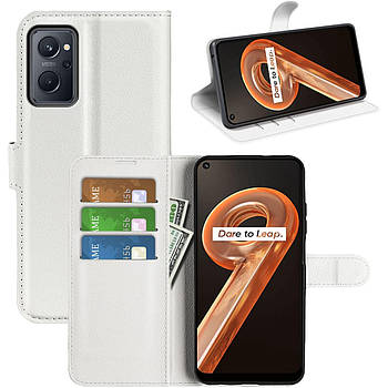 Чохол-книжка Litchie Wallet для Realme 9i White