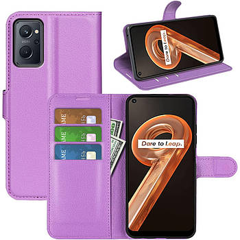 Чохол-книжка Litchie Wallet для Realme 9i Violet