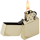 Запальничка Zippo 270 VINTAGE HIGH POLISH BRASS жовта 270, фото 3