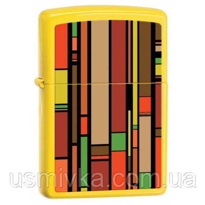 Запальничка Zippo 28059 MULTICOLOURED GEOMETRY жовта 28059