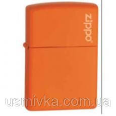 Запальничка Zippo 231ZL ORANGE MATTE помаранчева 2312612