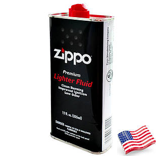 Бензин для запальничок zippo.США 355 ml.