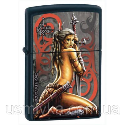 Запальничка Zippo 24462 Ellewah чорна 24462