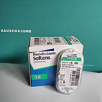 Контактная линза " SofLens 38,Optima FW"Bausch + Lomb