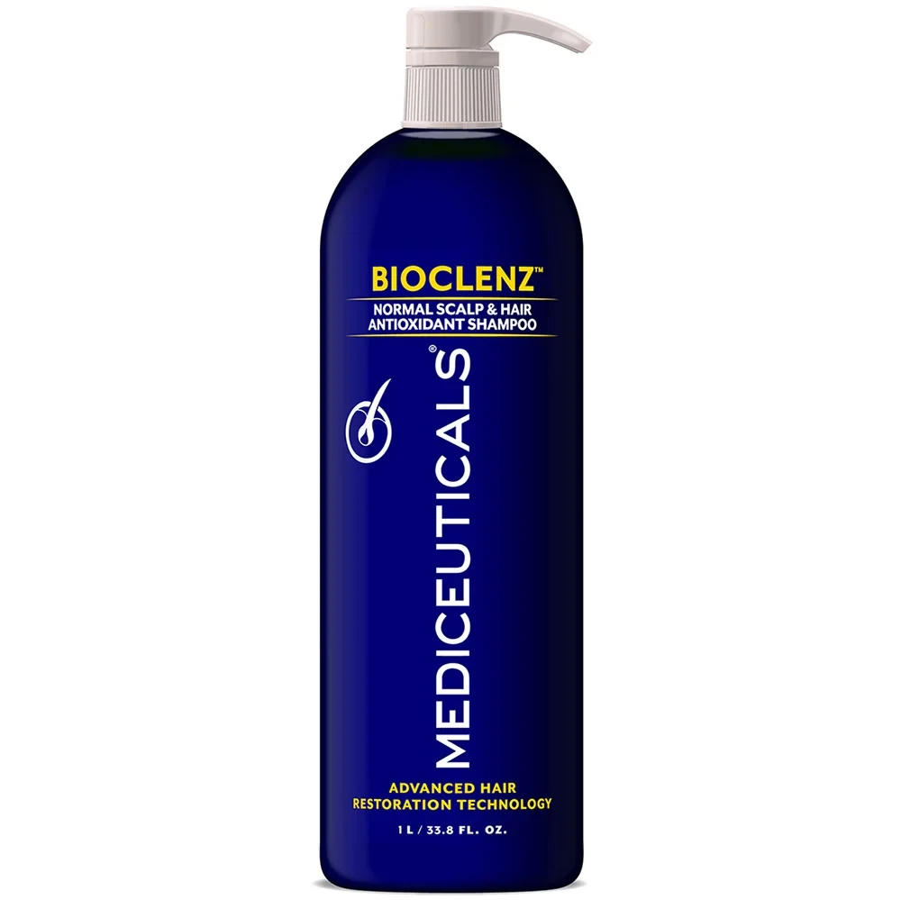Шампунь проти випадіння та стоншення волосся у чоловіків - Mediceuticals Bioclenz Shampoo (для нормального волосся) 1000ml, фото 1