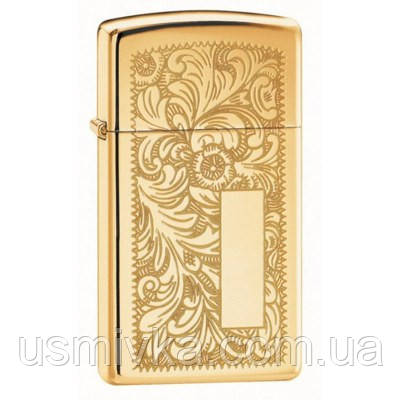 Запальничка Zippo 1652B VENETIAN жовта 16522