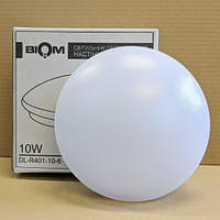 LED світильник накладний Biom 10W 6200К коло DL-R401-10-6