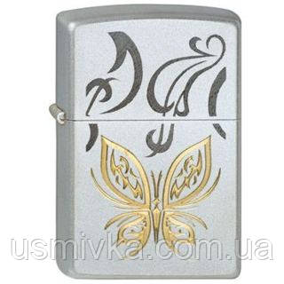 Бензинова запальничка Zippo 420.033 BUTTERFLY (Метелик)., фото 1