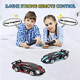 Eutionho 2.4G Трансформувальний автомобіль, 2 в 1 Автомобільні іграшки 360° Обертовий трансформатор, фото 5