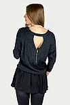 Туніка Bershka 0416/870/800 чорна XS, фото 5