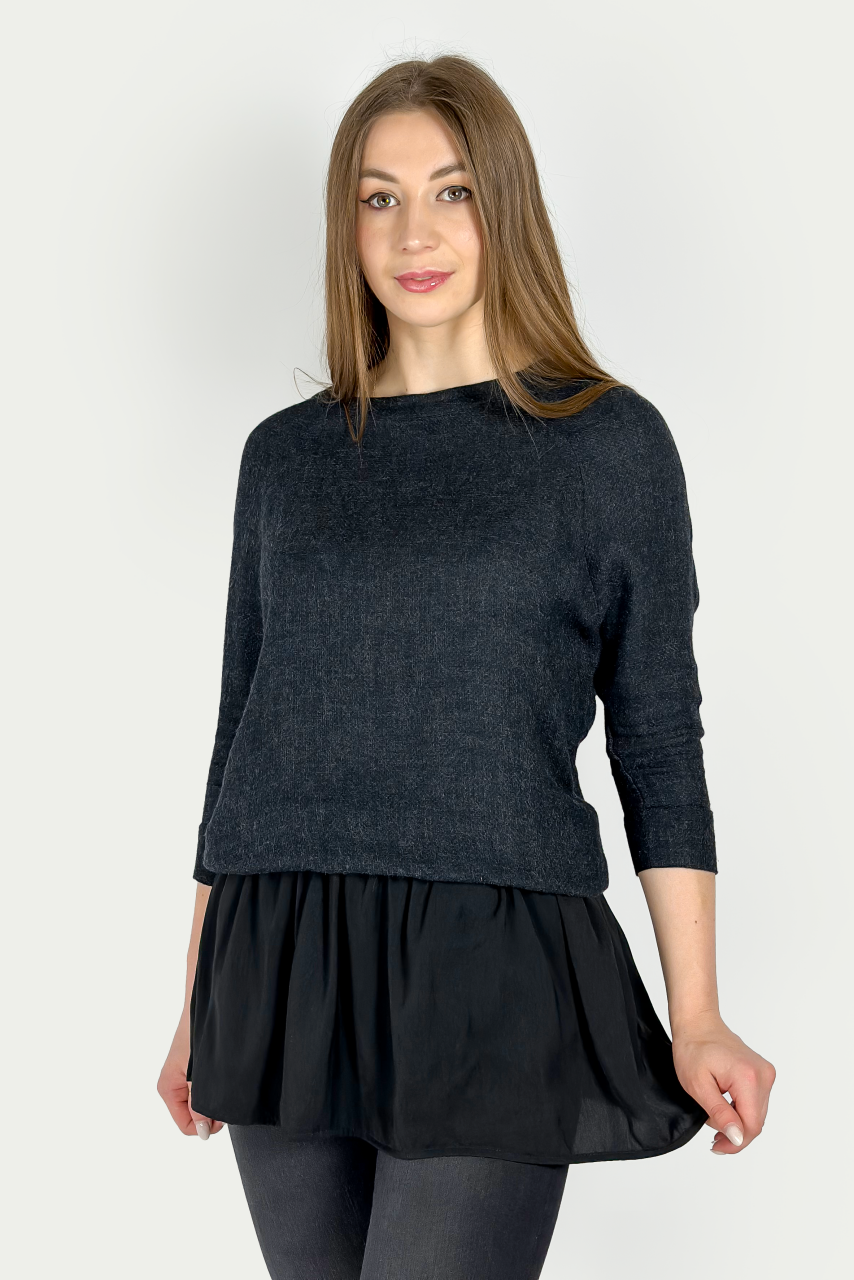 Туніка Bershka 0416/870/800 чорна XS