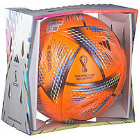 М'яч футбольний Adidas 2022 World Cup Al Rihla Winter ОМВ H57781 (розмір 5)