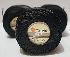 Нитки пряжа для в'язання віскозна TULIP Туліп від YarnArt Ярнарт № 400