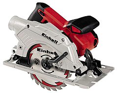 Потужна пила циркулярна Einhell TE-CS 165 : 1200 Вт, диск 165x16x2,4 мм / зубів 24, об.х.х.5500 об/хв