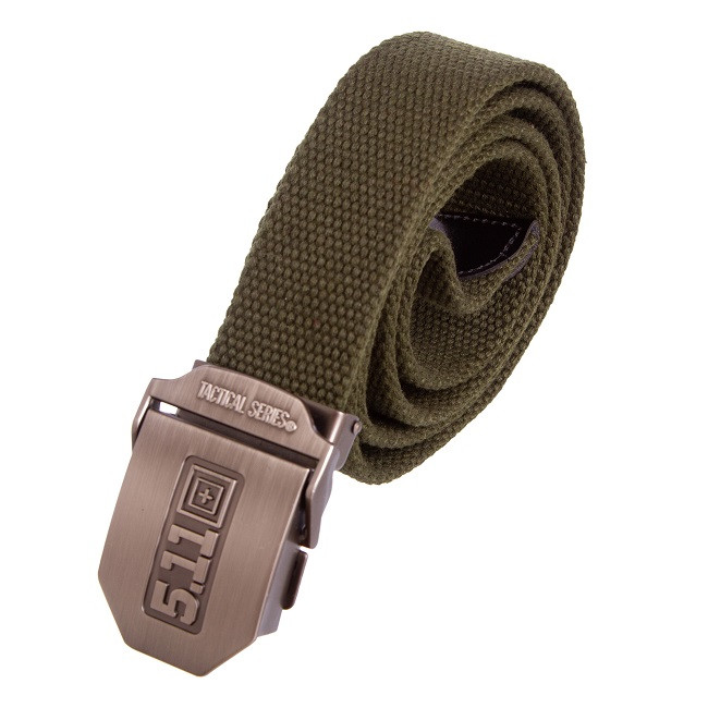 Тактичний ремінь 5.11 Tactical Belt TY-5544 120x3,8см зелений