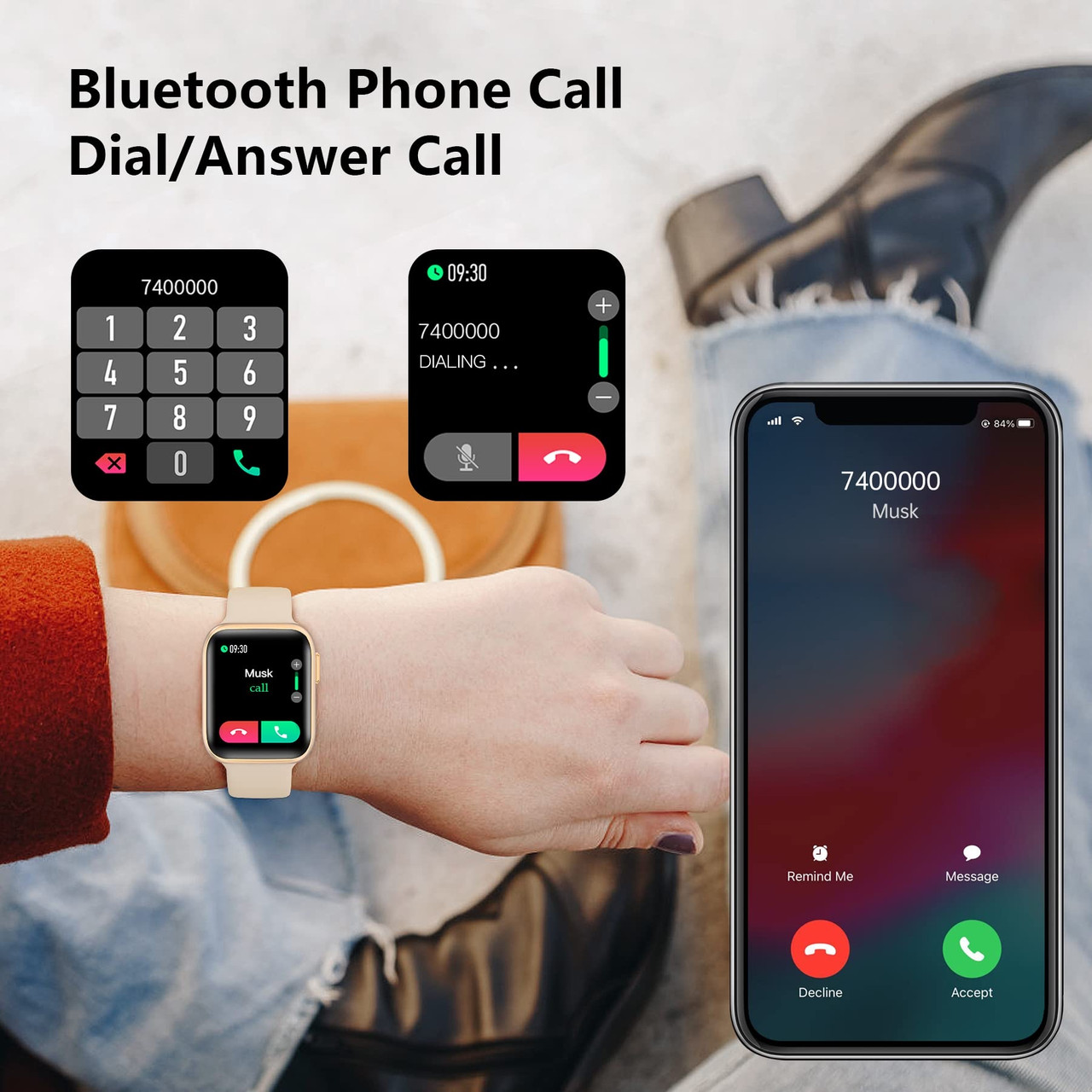 BRIBEJAT BT3 Smart Watch для женщин, совместимые с телефонами Samsung  iPhone Android IP68 водонепроницаемый (ID#1879164813), цена: 1297 ?, купить  на Prom.ua