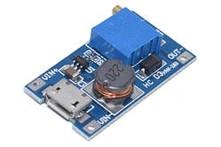 Регулятор напруги MT3608 ReadyToSky 2A 2V-24V - 5-28V 2A підвищувальний