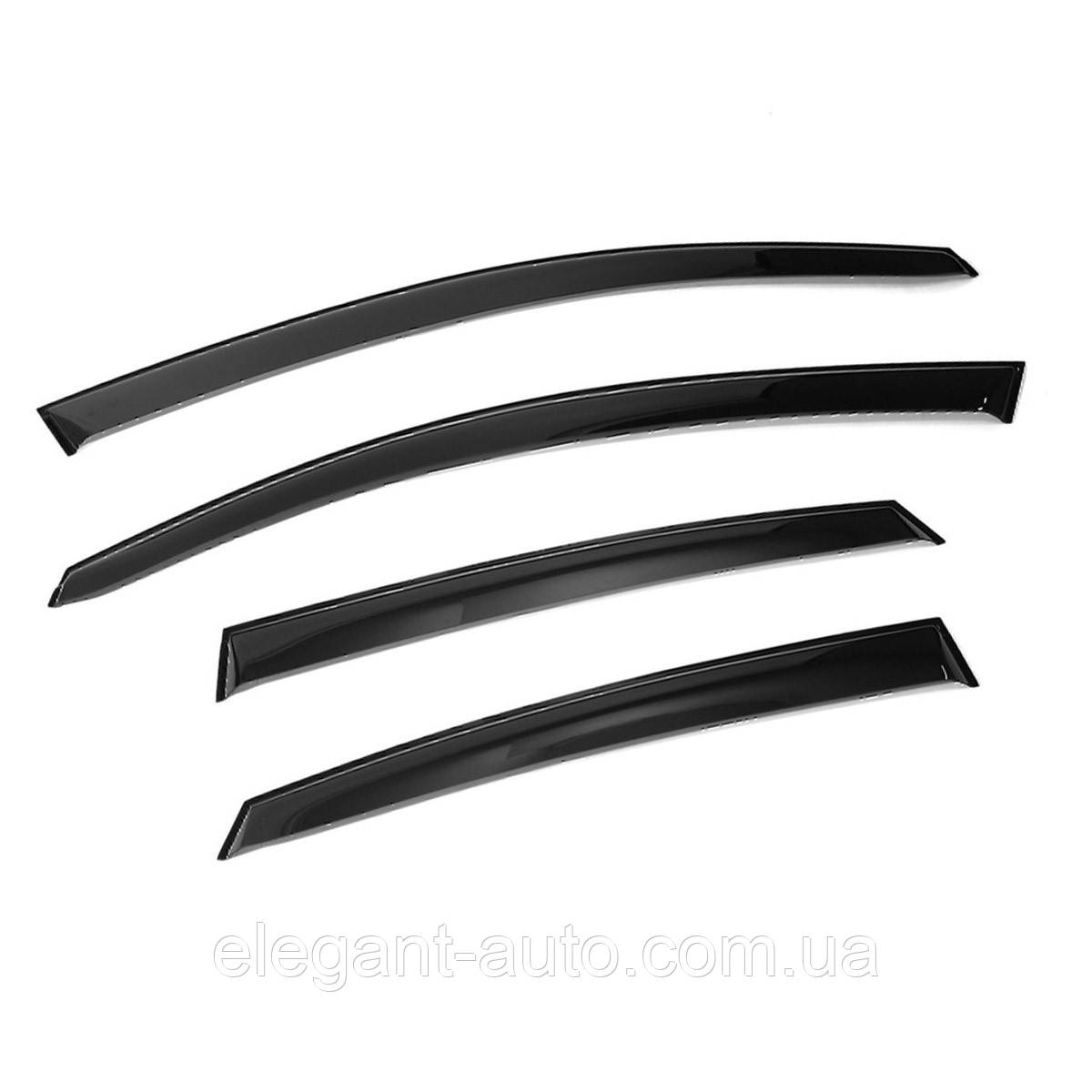 Дефлектори вікон Opel Vectra B 96-02 П\К скотч "AV-Tuning"