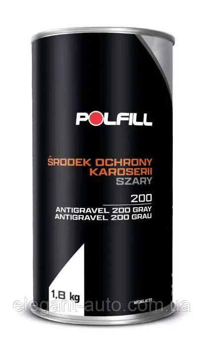 Антигравій сірий 1800ml під пістолет "Polfill" 200 43375