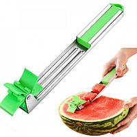 Нож для арбуза в форме ветряной мельницы пластиковый слайсер резки