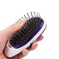 Гребінець Sindax з функцією масажу і іонізації Ionic Electric Hairbrush Фіолетовий