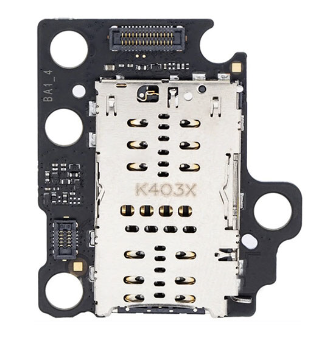 Шлейф для Samsung T500 Samsung Galaxy Tab A7 10.4/T505, з роз'ємом Sim-карти, плата