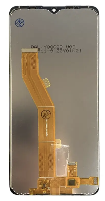 Дисплей (екран) для Tecno Pop 4 LTE BC1S + тачскрин (чорний)