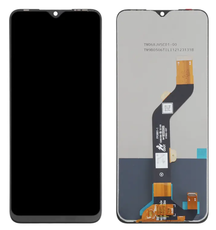 Дисплей (екран) для Tecno Pop 5 LTE BD4 BD4l BD4A + тачскрин (чорний)