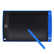 Графічний LCD планшет для малювання 8.5'' | кольоровий ЖК планшет | синій, фото 4