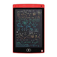 Графічний LCD планшет для малювання 10'' | кольоровий ЖК планшет | червоний, фото 3