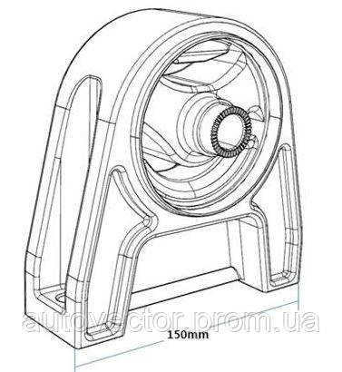 Опора двигуна Korando C (пр-во SsangYong) 2073034003
