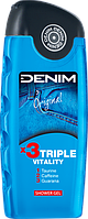 Гель для душy DENIM Original X3 TRIPLE VITALITY 400 ml