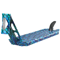 Дека для трюкового самокату Fuzion Entropy 2.0 Pro Scooter Deck 5,0'x19,5' Dragon Scale (Blue)