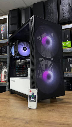 Б/в Ігровий ПК GameMax Aero Black MT| Core i3-12100F| 16 GB RAM| 500 GB SSD| GeForce RTX 2060 6GB, фото 1