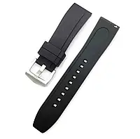 Силиконовый мягкий сменный ремешок для часов, из системой быстрой замены, 22 мм