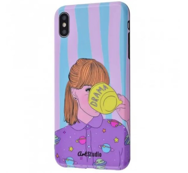 Чохол накладка ArtStudio Case Girl Power Series (TPU) для iPhone X/iPhone Xs, фото 1