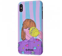 Чехол накладка ArtStudio Case Girl Power Series (TPU) для iPhone X/iPhone Xs