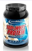 Сывороточный протеин IRONMAXX 100% Whey Protein 900 грамм Вкус :Lemon-Yoghurt