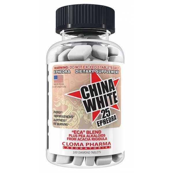 Спалювання жиру Cloma Pharma CHINA WHITE 100 таблеток EXP 6/25 року включно