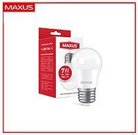 LED лампа MAXUS G45 7W 4100K 220V E27 (1-LED-746)